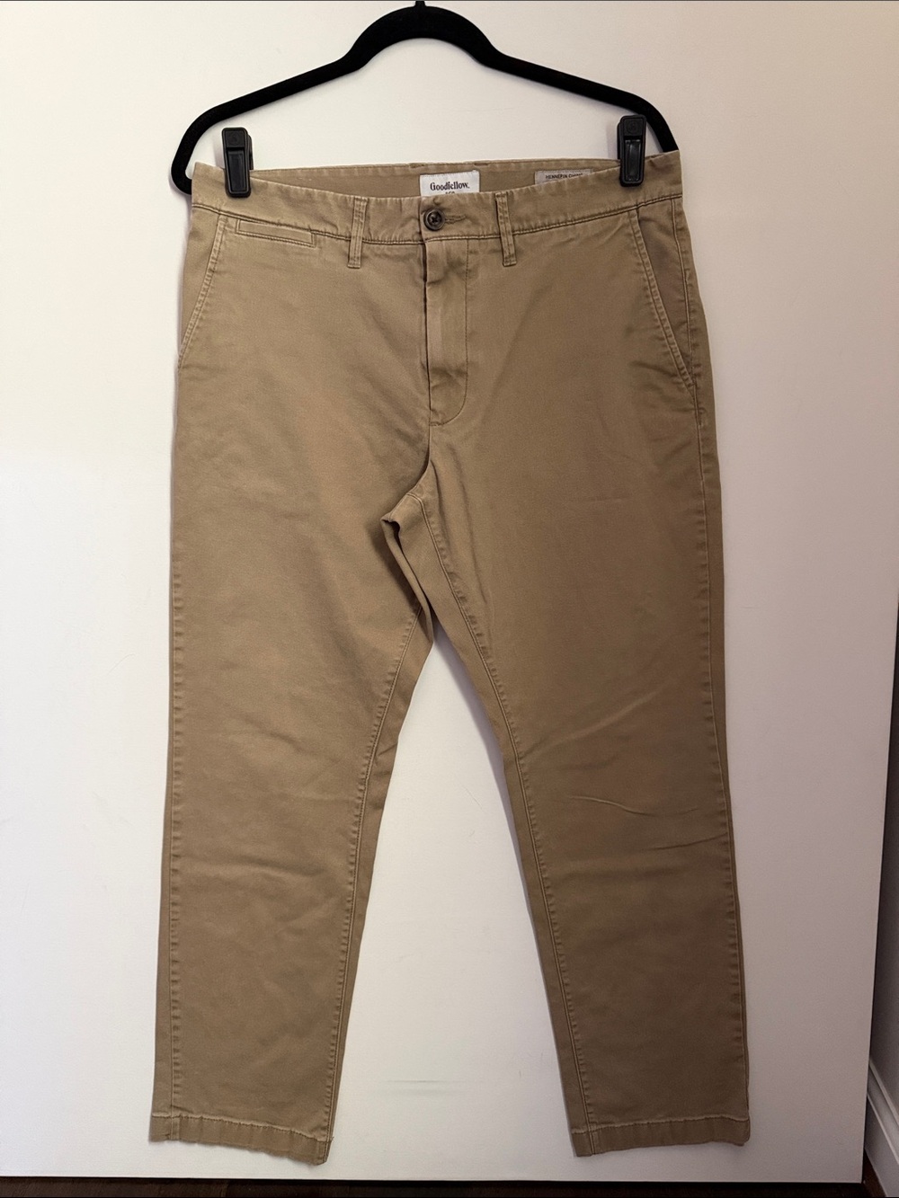 Goodfellow & Co Khaki Slim Straight Chinos